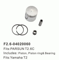 4 STROKE - PISTON, PISTON RING & BEARING   - PARSUN F2.6C - YAMAHA T2- F2.6-04020060- Parsun